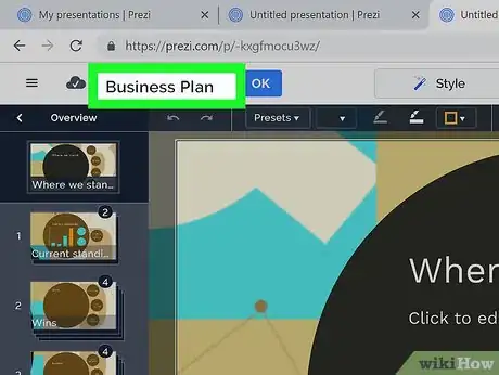 Image titled Create a New Prezi Presentation Step 6