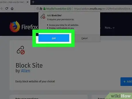 Image titled Block and Unblock Internet Sites with Firefox Step 4