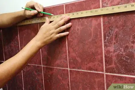 Image titled Hang Towel Racks Step 3