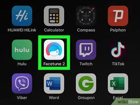 Image titled Facetune a Video on iPhone or iPad Step 1