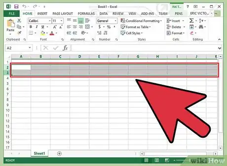 Image titled Delete Empty Rows in Excel Step 1