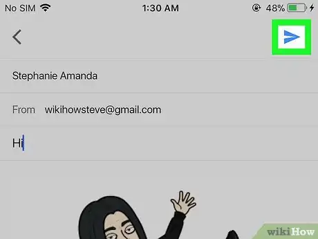 Image titled Use Bitmoji with Gmail on iPhone or iPad Step 18