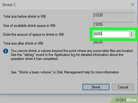 Image titled Partition a Drive on Windows Step 6