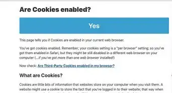 Enable Cookies in Safari