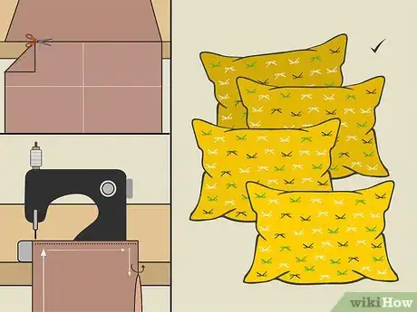 Image titled Make Bed Pillows Step 09