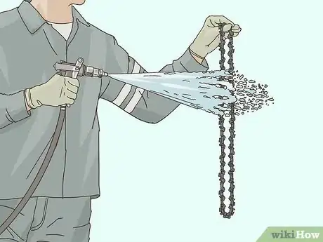 Image titled Clean a Chainsaw Step 4
