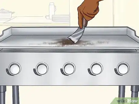 Image titled Clean a Flat Iron Grill Step 2