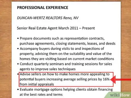 Image titled Write a Resume for a Real Estate Job Step 8