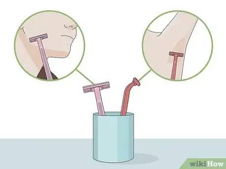 Image titled Shave Your Face (for Women) Step 14