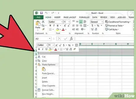 Image titled Delete Empty Rows in Excel Step 2