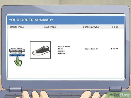 Image titled Return Zappos Shoes Step 3