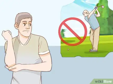 Image titled Treat Golf Elbow Step 1