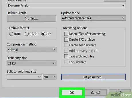 Image titled Protect a Zip File with a Password on PC or Mac Step 12