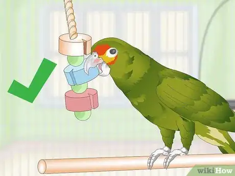 Image titled Set Up an Amazon Parrot Habitat Step 8