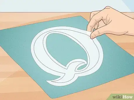 Image titled Applique Letters Step 4
