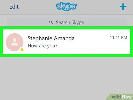 Image titled Delete Conversations on Skype on iPhone or iPad Step 2