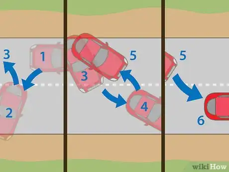 Image titled Make a Three Point Turn Step 12