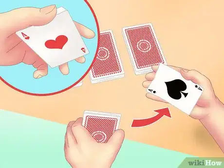 Image titled Make a Card Fall Through a Table Step 4