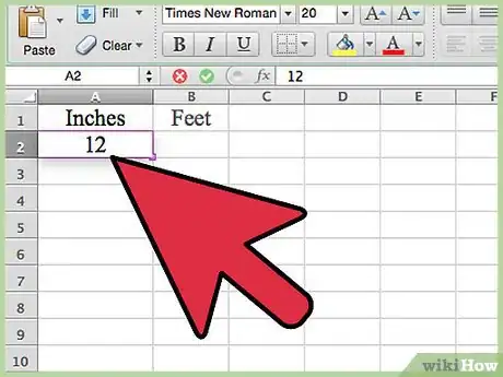 Image titled Convert Measurements Easily in Microsoft Excel Step 3