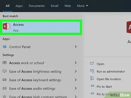 Image titled Mail Merge Using a List from Access Database Step 1
