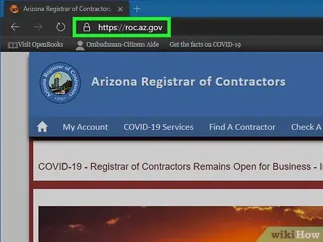 Image titled Become an Arizona Licensed Contractor Step 1