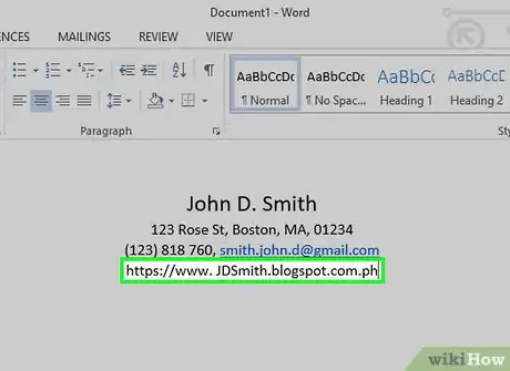 Image titled Create a Photography Resume Step 13