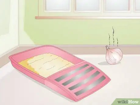 Image titled Use an Onion to Deodorize a Cat Litter Box Step 4