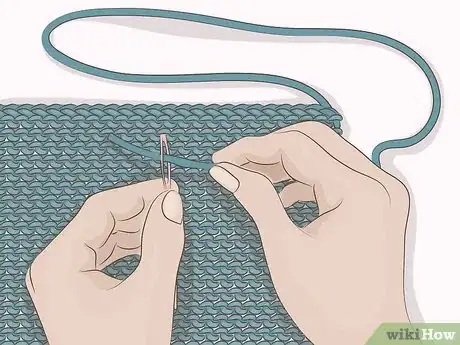 Image titled Weave in Ends when Knitting Step 11