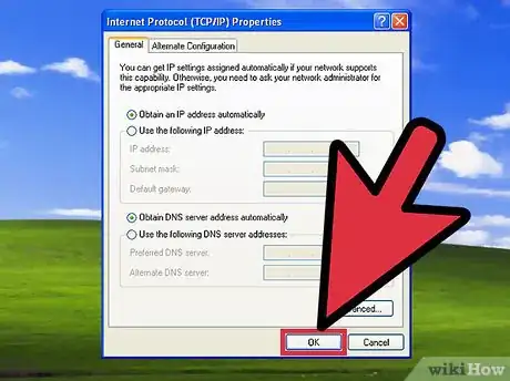 Image titled Set up DHCP Network Settings on Windows XP Step 8