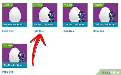 Image titled Remove a Twibbon Step 5
