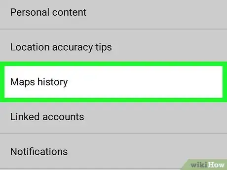 Image titled Clear the History on Google Maps on Android Step 4
