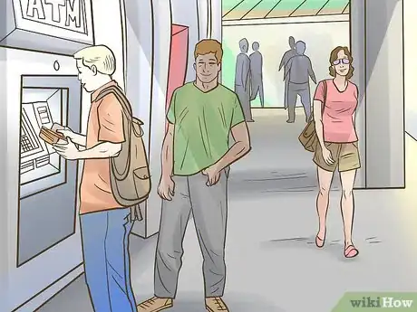Image titled Stay Safe at an ATM Step 1