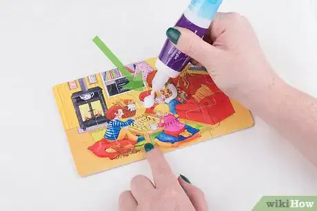 Image titled Glue a Puzzle Step 4