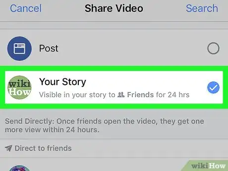 Image titled Turn Off Audio of a Facebook Story on iPhone or iPad Step 7