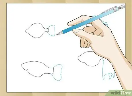 Image titled Draw Tropical Fishes Step 2