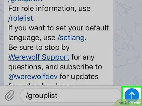 Image titled Play Werewolf on Telegram on iPhone or iPad Step 6