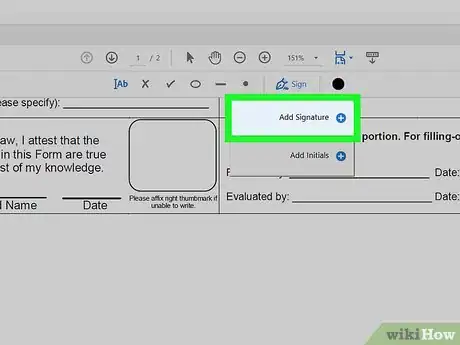 Image titled Add a Signature in Adobe Reader Step 8