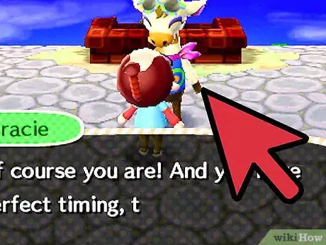 Image titled Answer Gracie’s Questions on Animal Crossing_ Wild World Step 9