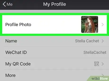Image titled Change Your Wechat Profile Picture on an iPhone or iPad Step 4