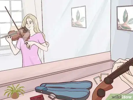 Image titled Keep a Bow Straight on a Violin Step 13