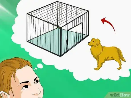 Image titled Kennel Train an Older Dog That Barks Step 3