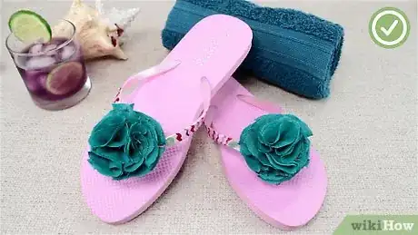 Image titled Make Flower Flip Flops Step 16