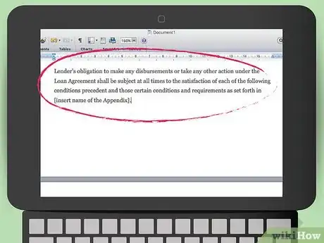 Image titled Draft a Construction Loan Agreement Step 17