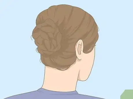 Image titled Keep a Bun in Your Hair Step 4