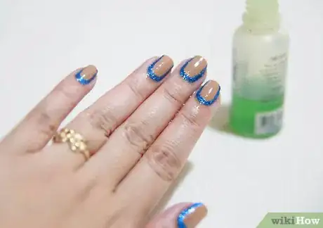 Image titled Do Glitter Cuticles Step 12