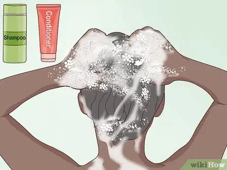 Image titled Put African American Hair in a Bun Step 9