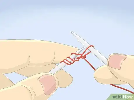 Image titled Picot Cast on Step 2