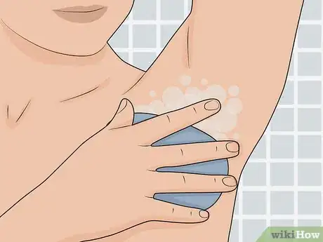 Image titled Heal Armpit Rash Step 1