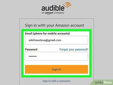 Image titled Access Your Audible Wishlist on PC or Mac Step 3