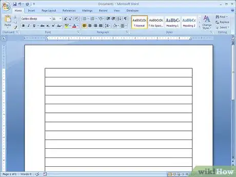 Image titled Make Lined Paper in Word 2007 Step 4